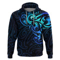 Matariki New Zealand Hoodie Maori New Year Galaxy Sky Blue LT6
