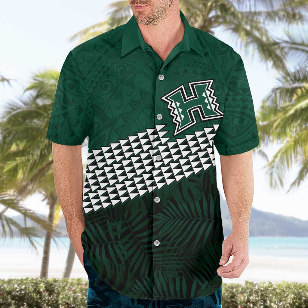 Hawaii Rainbow Warriors Alumni Custom Hawaiian Shirt Kanaka Arrows Tropical Vibes LT7