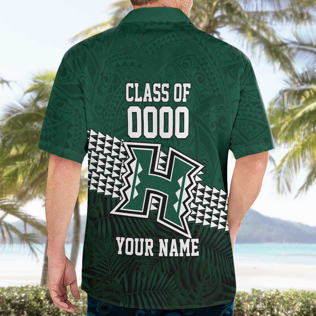 Hawaii Rainbow Warriors Alumni Custom Hawaiian Shirt Kanaka Arrows Tropical Vibes LT7