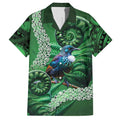 Tui Bird Koru Silver Fern Aotearoa Hawaiian Shirt LT9