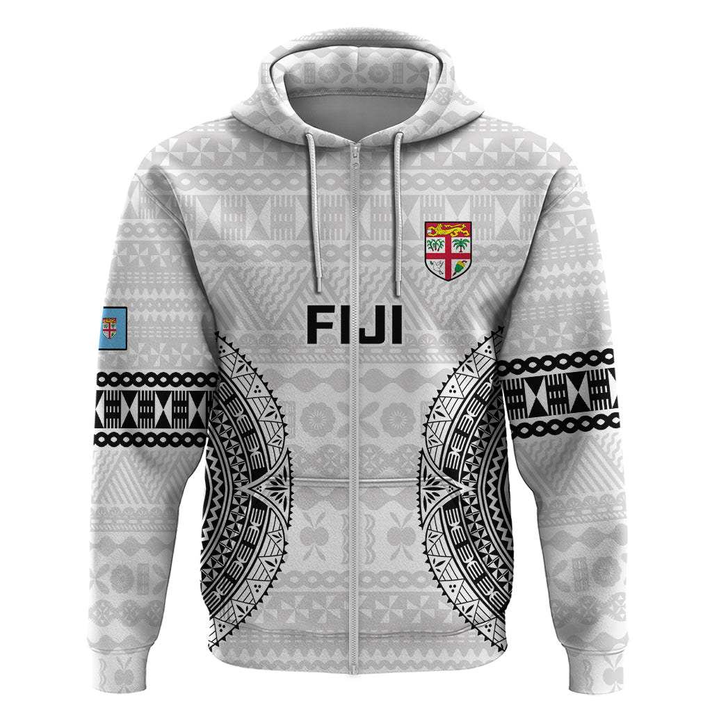 Custom Fiji Rugby Hoodie 2023 Go Fijian Tapa Pattern World Cup LT14