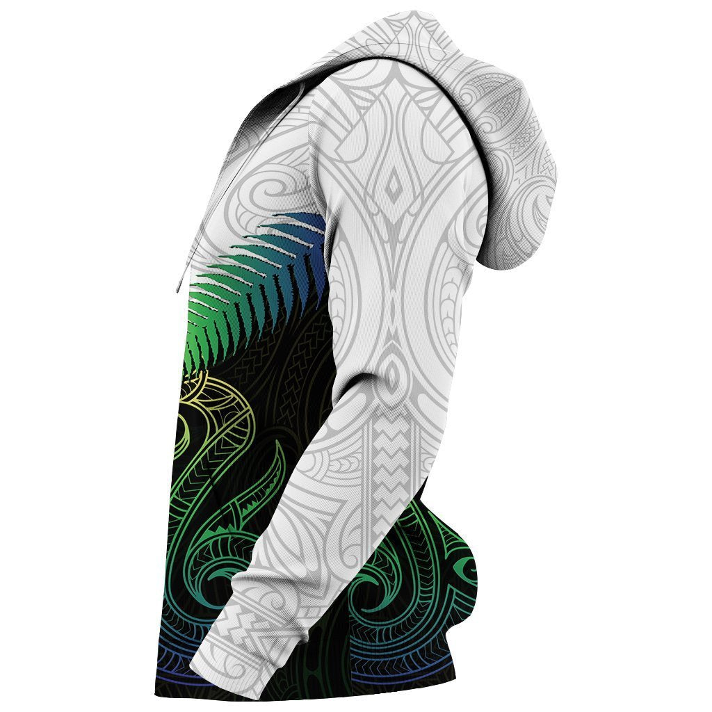 Maori Manaia New Zealand Hoodie Rasta