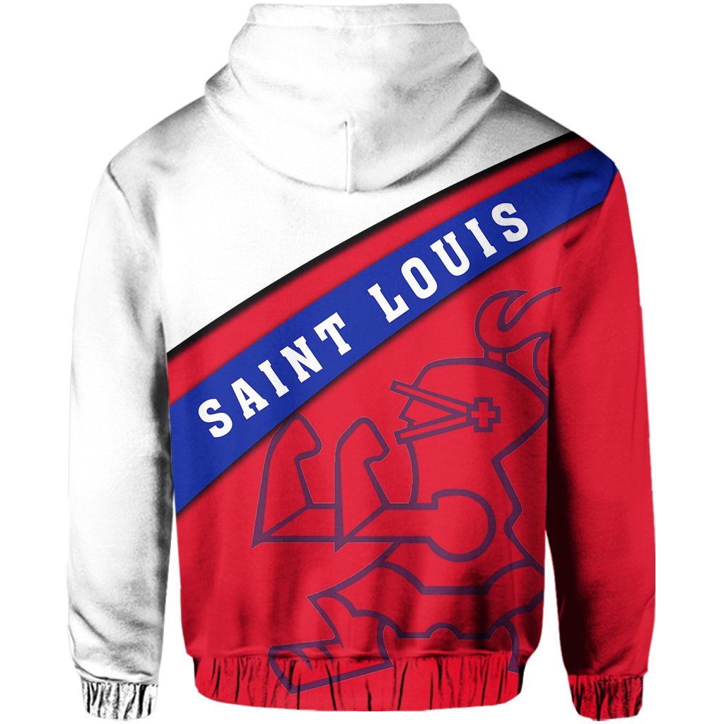 Hawaii Saint Louis Football Hoodie (zip up)