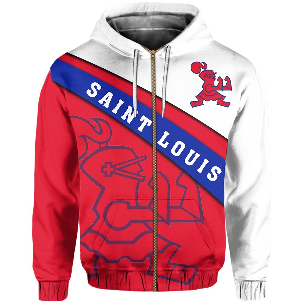 Hawaii Saint Louis Football Hoodie (zip up)