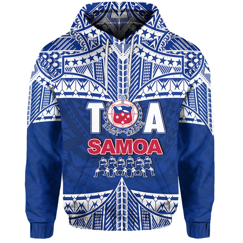 Toa Samoa Rugby Hoodie Siva Tau LT6
