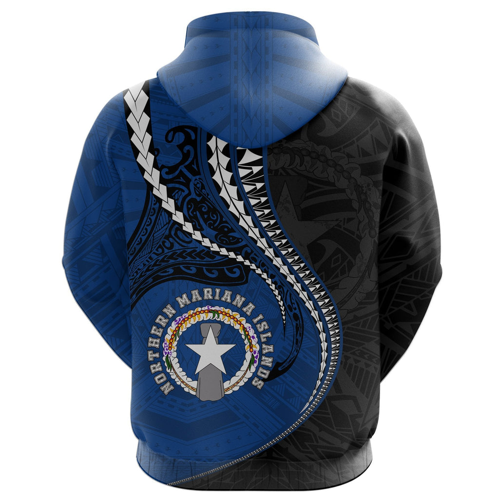 Northern Mariana Islands Hoodie Kanaloa Tatau Gen MP (Zip)