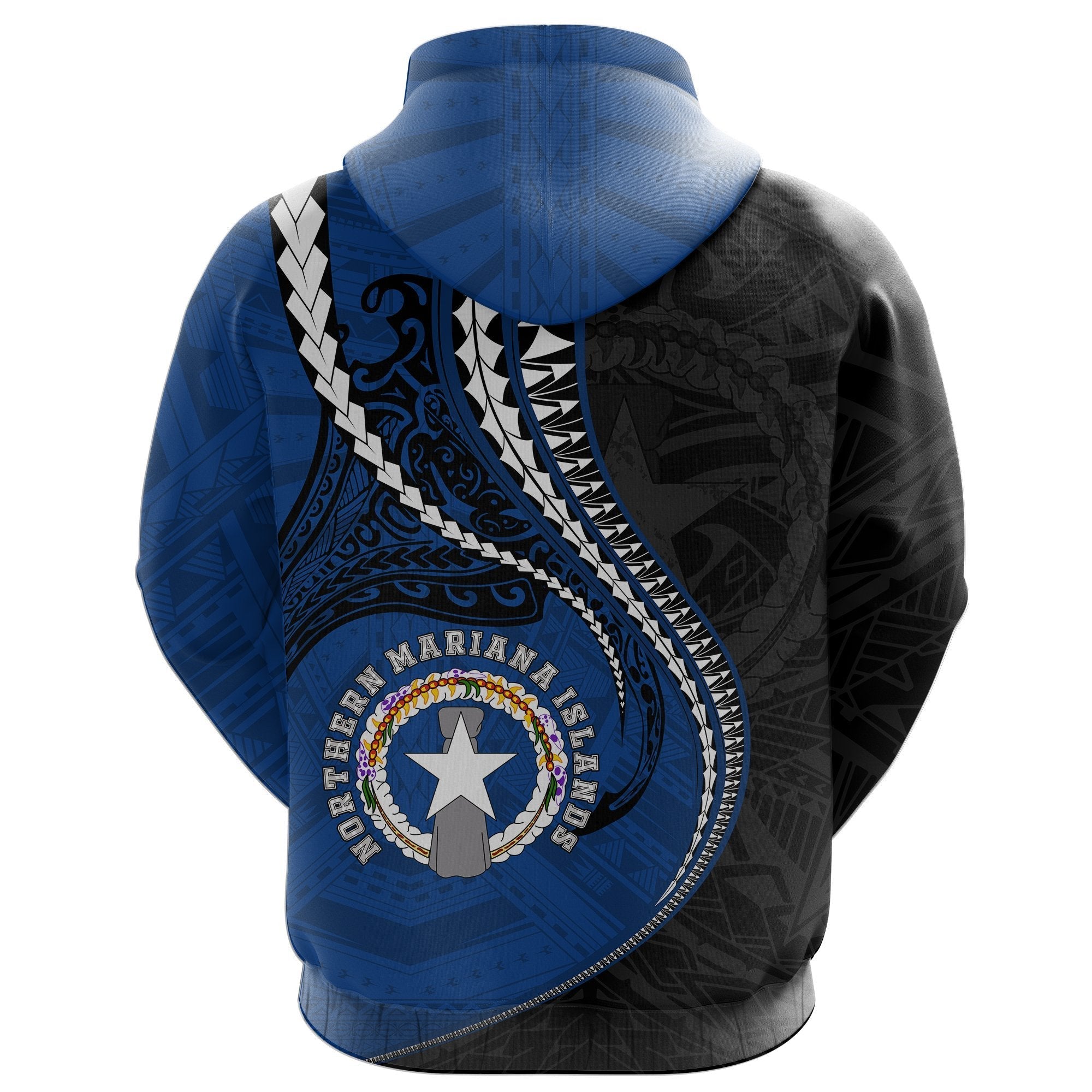 Northern Mariana Islands Hoodie Kanaloa Tatau Gen MP (Zip)