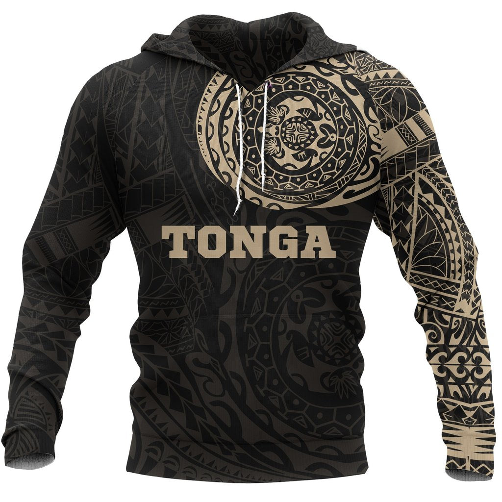 Tonga Hoodie Tonga Polynesian Tattoo Style