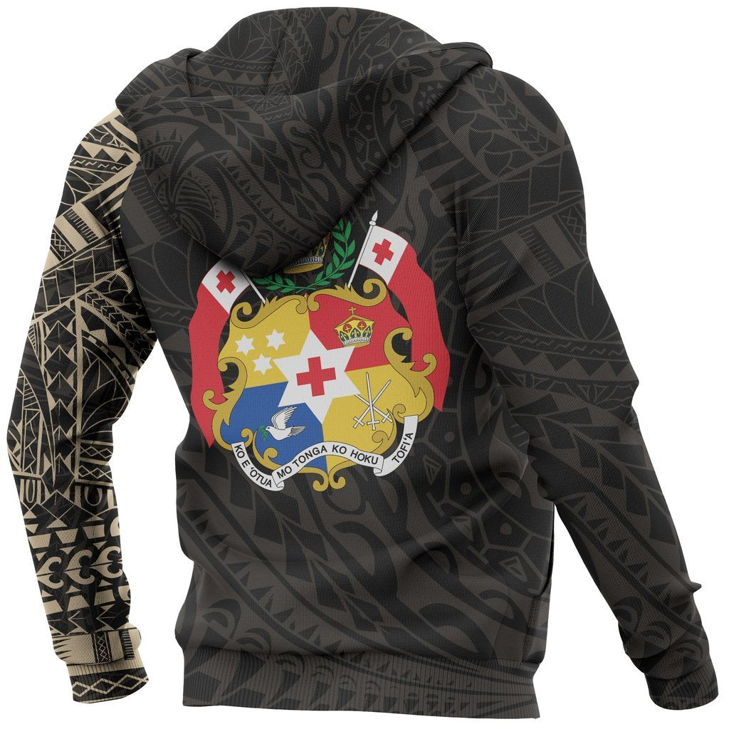 Tonga Hoodie Tonga Polynesian Tattoo Style