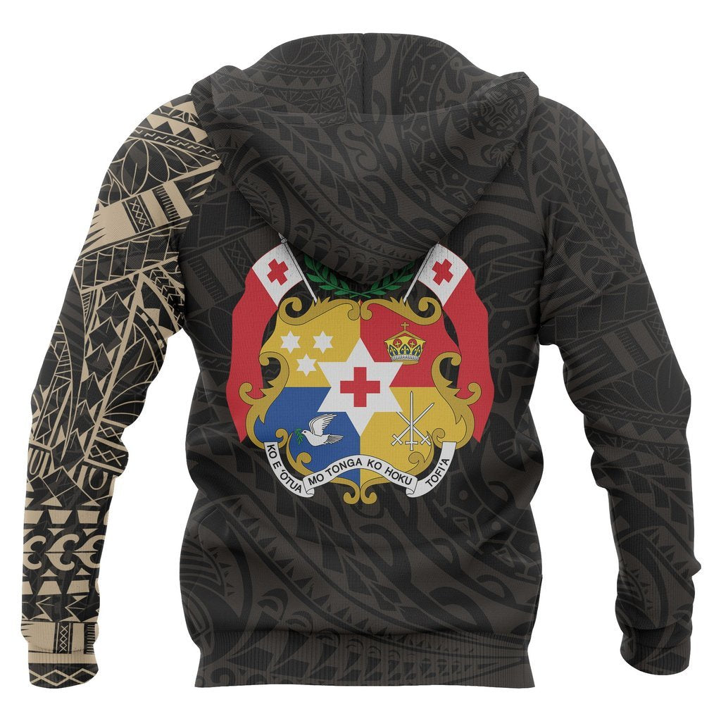 Tonga Hoodie Tonga Polynesian Tattoo Style