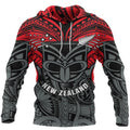 New Zealand Maori Hoodie, Warriors Rugby Pullover Hoodie